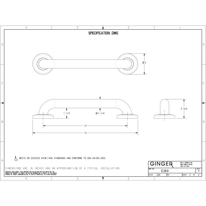 Ginger Hotelier Grab Bar Wayfair